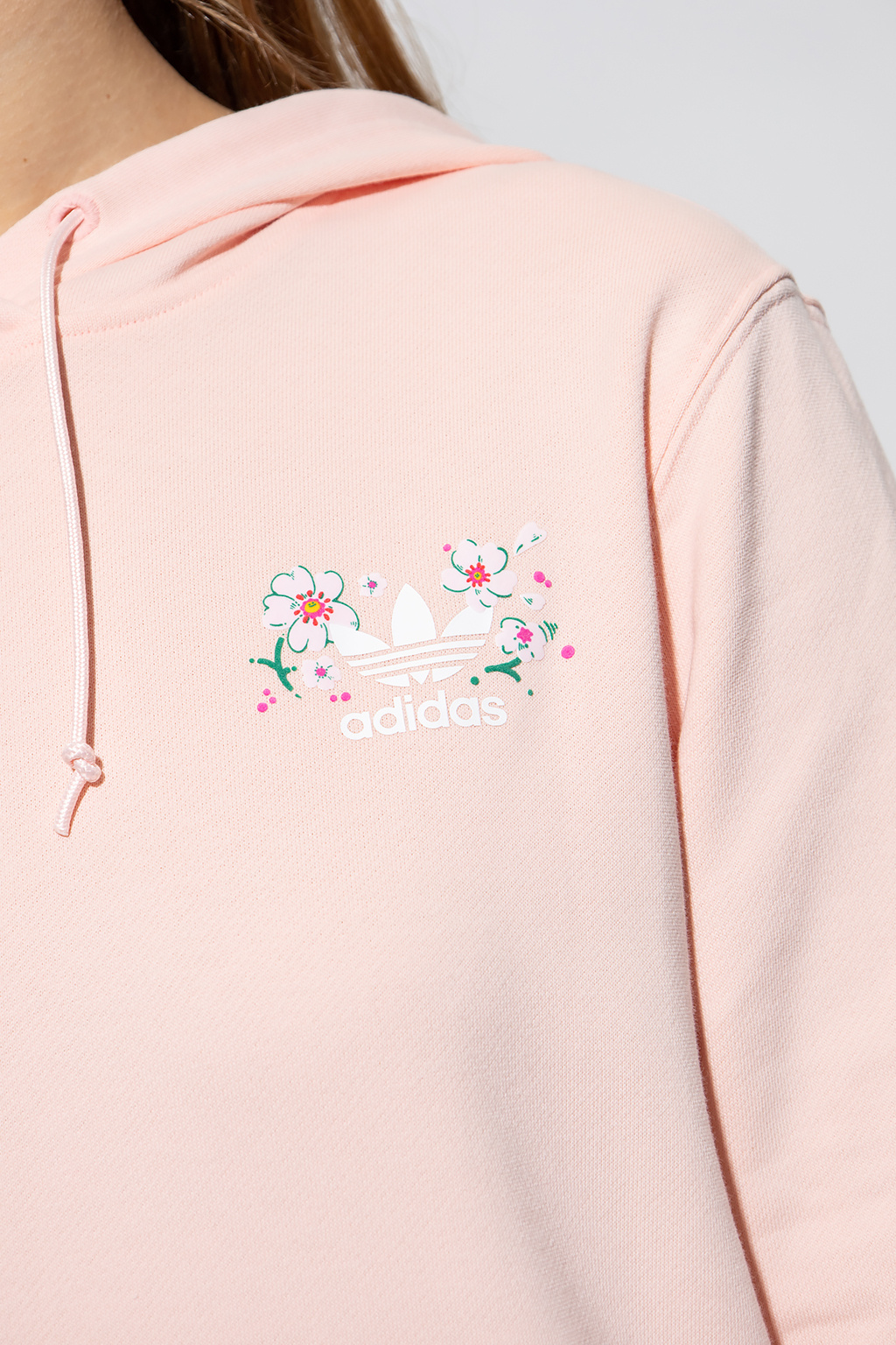 Light pink adidas sweater best sale